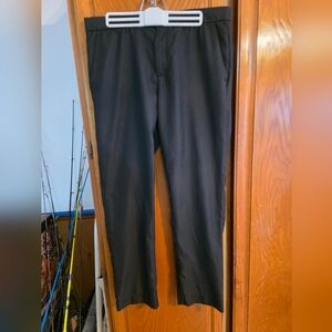 Perry Ellis Black Slim Fit Dress Pants Men's Size 34x30
